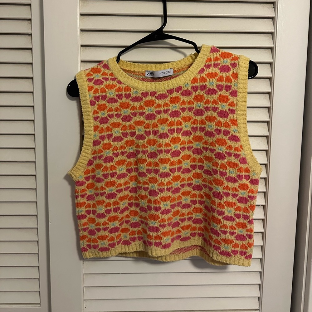Floral Zara sweater top